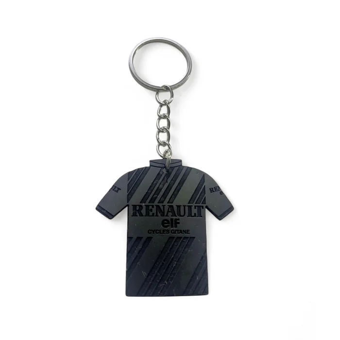 Porte-clés Maillot Renault-Elf en chambre à air upclyclée